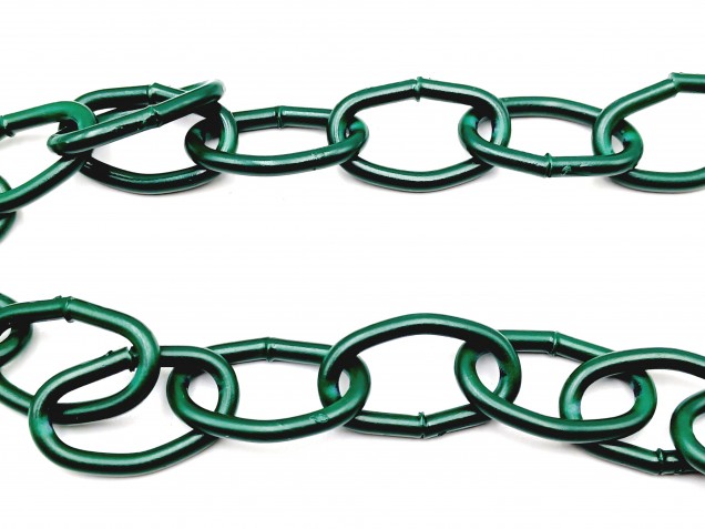 Green and chrome ceiling rose hook large or small with optional chain 