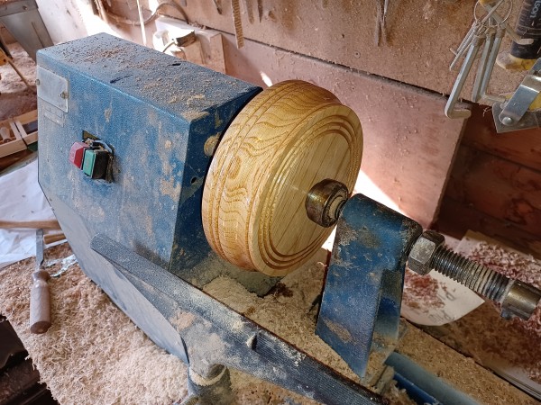 Small Hardwood Pattress Sapele Approx. Width 145mm varnished