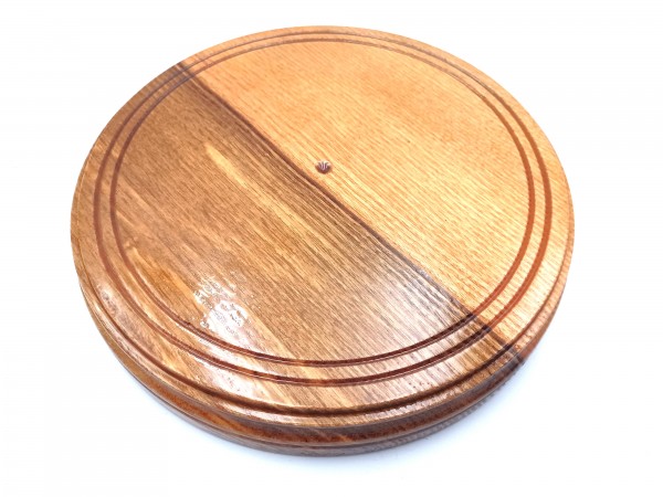 Hardwood Ceiling Pattress Manufactured From Ash varnished