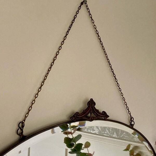 Chandelier Chain 8mm Link 6kgs Max load in brass antique chrome