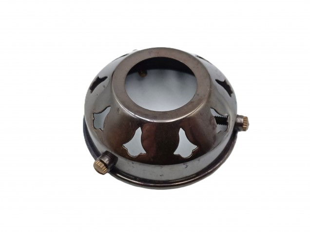 Lamp Shade Gallery 2 and a Quarter Inch Antique Brass Effect Gallery  Glass Shade Holder