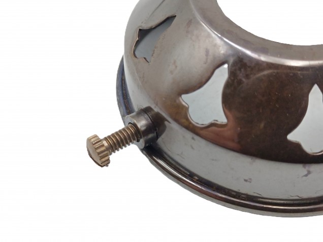 Lamp Shade Gallery 2 and a Quarter Inch Antique Brass Effect Gallery  Glass Shade Holder