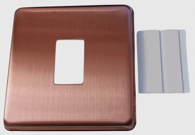 Light Switch Cover Plate Conversion In Antique Single B Stock Pack Of Two