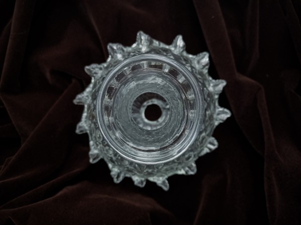 Antique Murano Chandelier glass centre stem ball