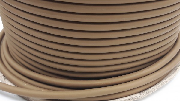 PVC Flex Electrical Cable 0.75mm 3 core dark bronze matt brown