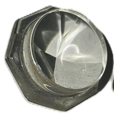 Chandelier Ring With Crystal Buttons 