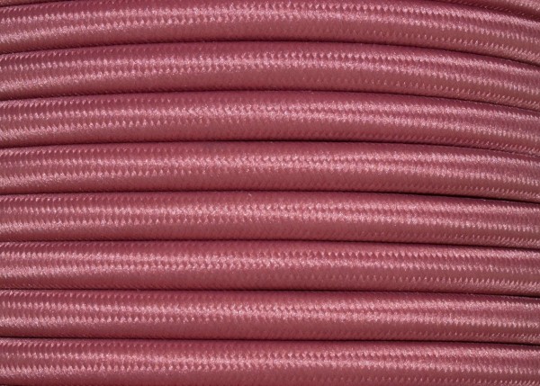 Round 3 core 0.50mm Silk Flex Cable rose Pink 0.50mm 