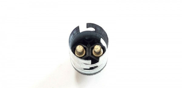 Bakelite B15 SBC lamp holder black plain or threaded skirt plus rings M10 base