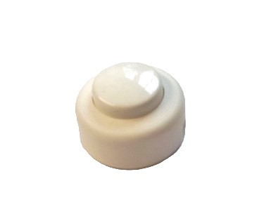 2 or 3 core small inline floor or table lamp switch in white