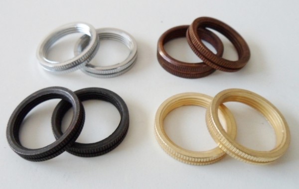 Shade Rings For B22 Bayonet Cap Lamp Holder