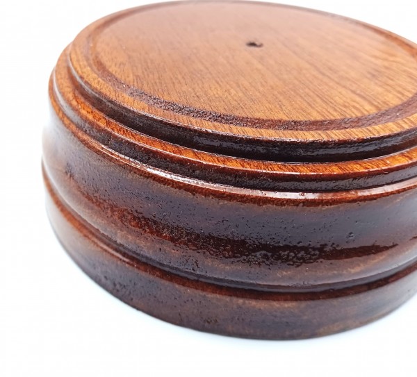 Small chunky ceiling Pattress Utile Approx. Width 135mm varnished 