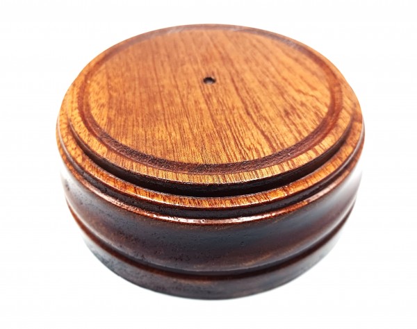 Small chunky ceiling Pattress Utile Approx. Width 135mm varnished 