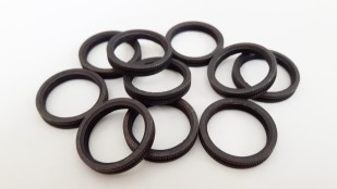 B15 SMALL BAYONET shade rings BRONZE 23mm width external 18mm width internal