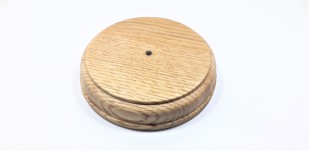 Hardwood Ceiling Pattress Manufactured From Ash 120mm