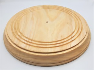 Wooden Ceiling Pattress Ceiling Canopy Manufactured From Tulip 225mm