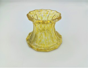 Venetian Chandelier glass stem spacer gold 65mm width 