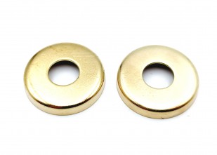CHANDELIER BRASS PRESSED WASHER 10MM CENTRE HOLE