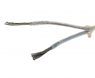 2 Core Round Clear Flex Lighting Cable 0.75mm