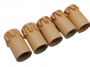 Candle Tubes Antique Drip Card 55mm x 26mm