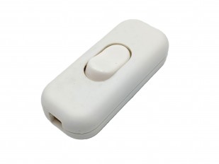 Inline torpedo lamp switch light switch 2 or 3 core white