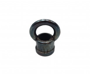 CHANDELIER HOOK CLOSED HOOP -10MM THREAD - IN OLD BRONZE - 22MM DIAMETER