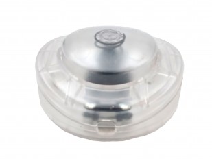 Inline floor or table lamp switch in clear 2 core only