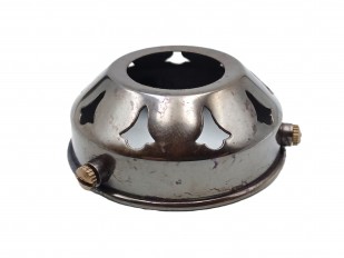 Lamp Shade Gallery 2 and a Quarter Inch Antique Brass Effect Gallery  Glass Shade Holder