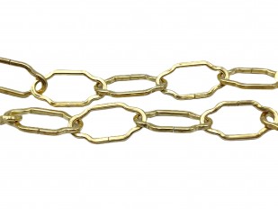 Gothic Style Brass Plated Chandelier Chain 10kg Max Load