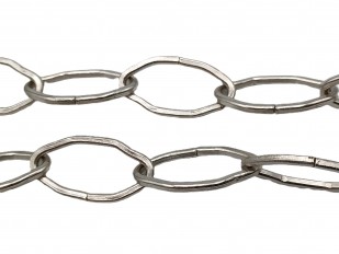 Chrome Chandelier Chain Gothic Link Chrome Plated Finish - 10KG Max Load