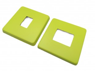 Light Switch Cover Plate Conversion In Green