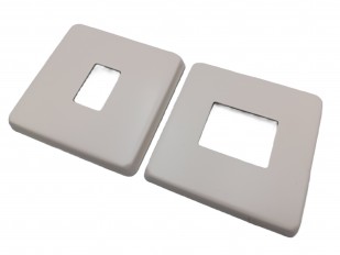 Light Switch Cover Plate Conversion In Ivory