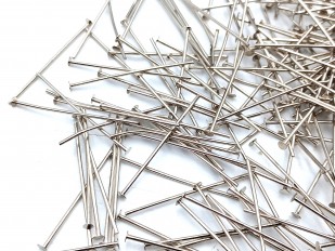 Nickel 40mm x 0.8mm (approx 430 pins) 100 grams