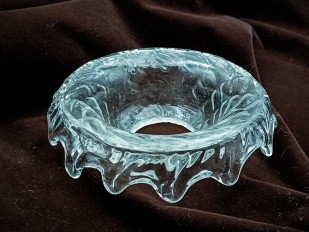 Chandelier Venetian glass drip pan  