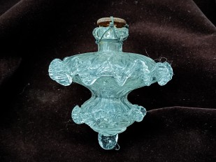 Antique Venetian Murano chandelier glass finial 