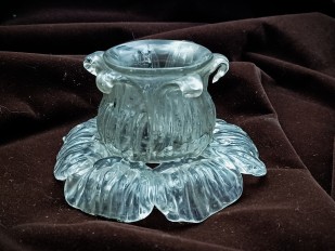 Antique Murano chandelier glass stem section