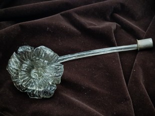 Murano chandelier glass flower 