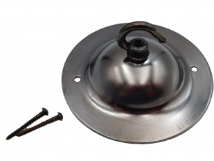 Solid Brass ceiling hook Ceiling Rose with screws 15kgs max load antique brass