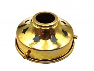 Brass DEEP Lampshade Holder Gallery 3 1~4 Inch 