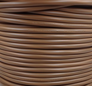 3 Core PVC Flex Electrical Cable 0.50mm OLD GOLD