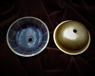 Chandelier Small Bohemian Bottom Bowl With Cap