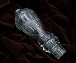 Vintage Chandelier glass stem 