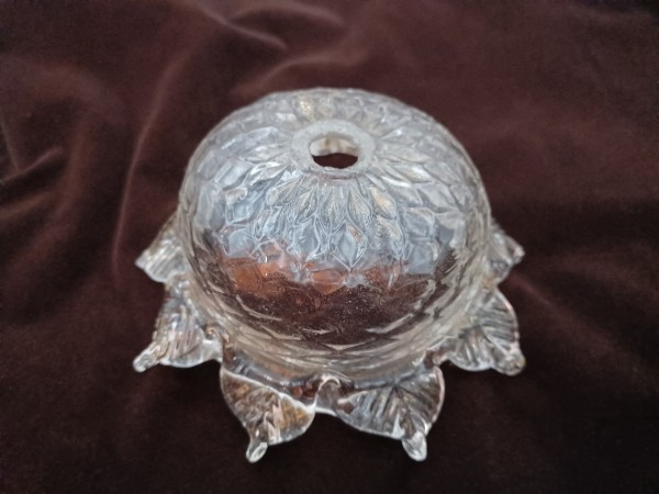 Venetian Chandelier glass dish pan 125mm width