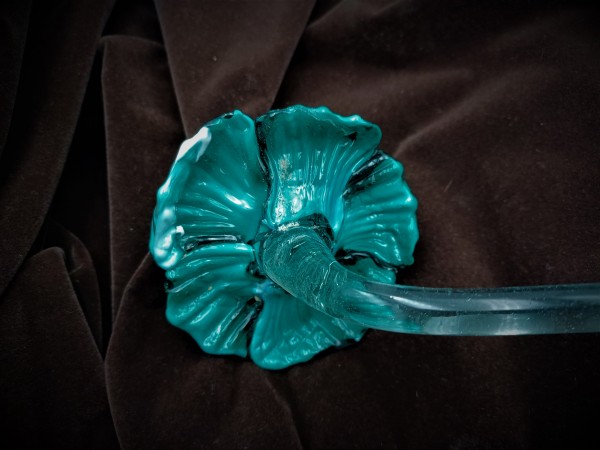 Antique Murano green Chandelier Flower 