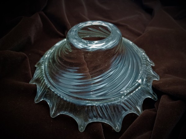 Antique Venetian Italian Chandelier glass bobeche