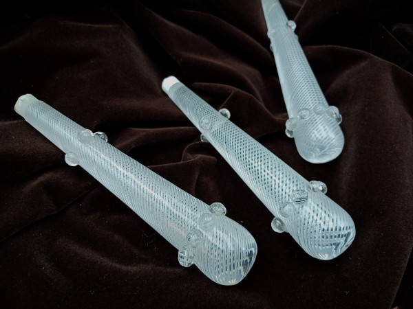 Antique F C Osler chandelier air twisted drops 