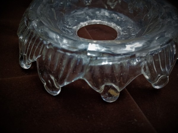 Victorian Chandelier Venetian glass pan 