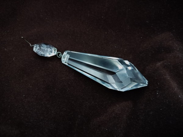 Vintage chandelier crystal Bohemian bomb drops 