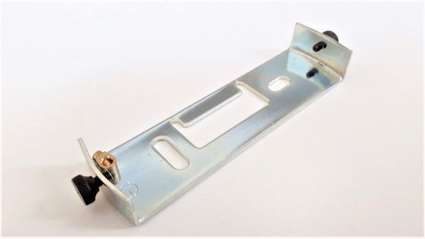 Ceiling light fixing bracket with aged bronze screws